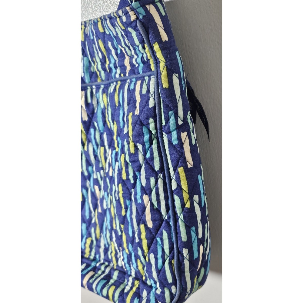 Vera Bradley Crossbody Bag Katalina Showers Print Blue Green - Picture 9 of 12
